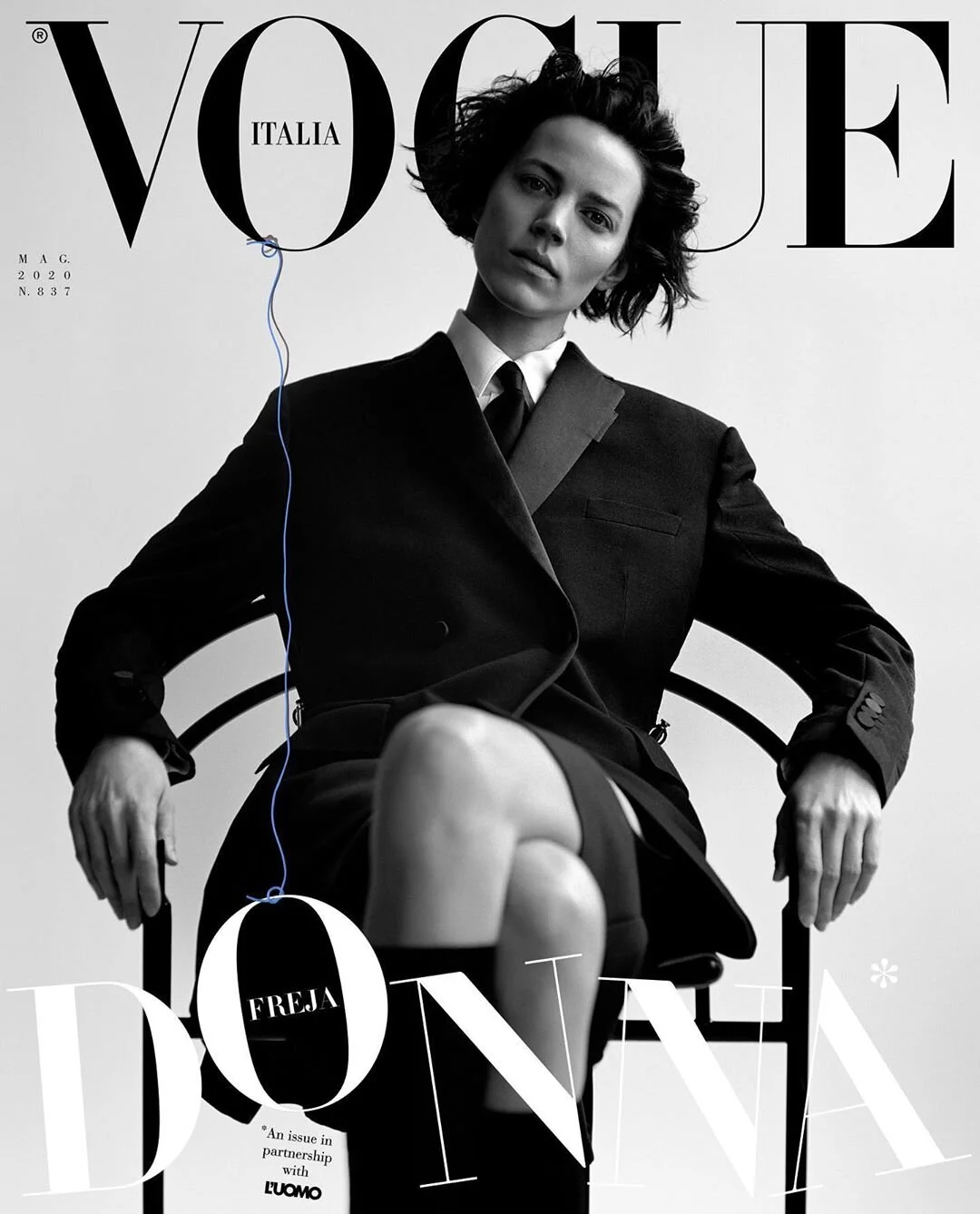 VOGUE ITALIA 2020 April No.836 2020年4月新品 VOGUE ITALIA WHITE EDITION 836 MAGAZINE APRILE 2020 CORONAVIRUS